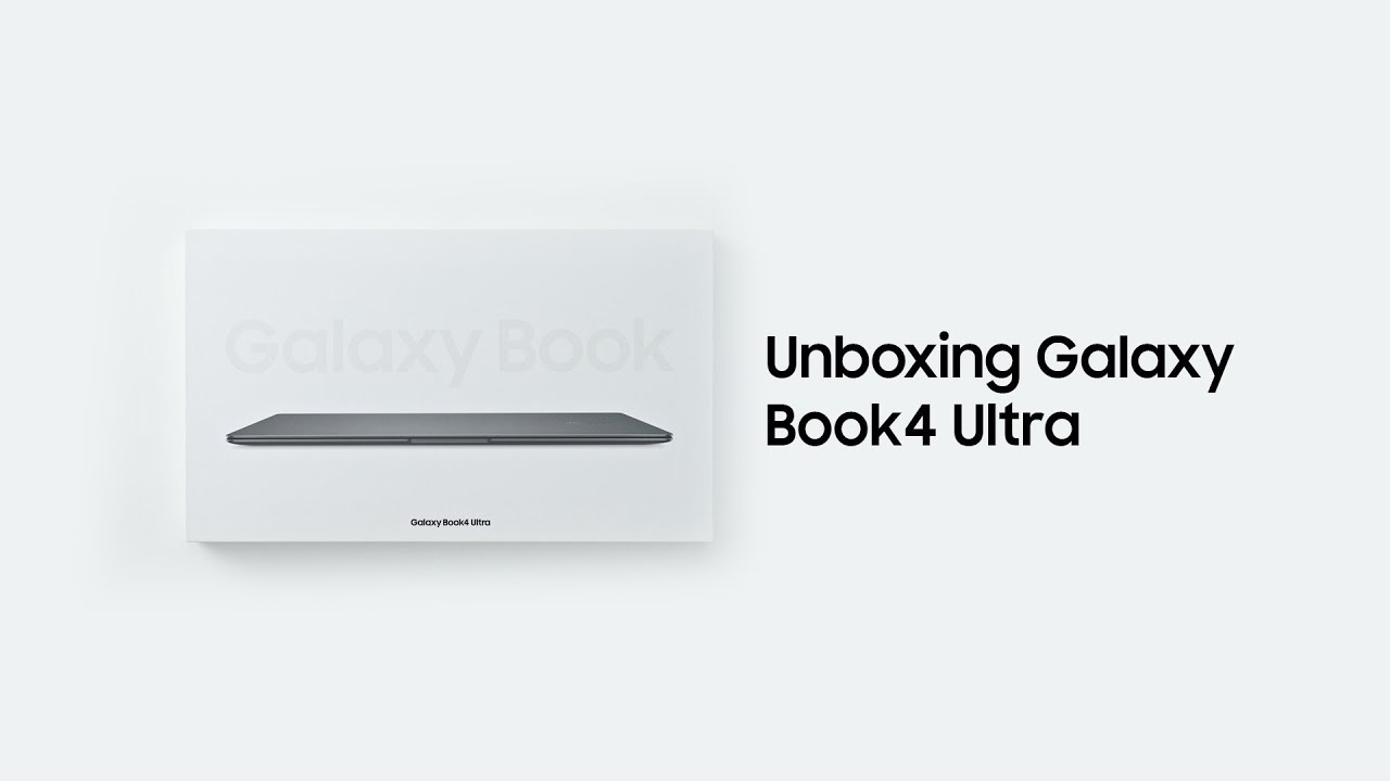 Galaxy Book4 Ultra: Offizielles Unboxing
