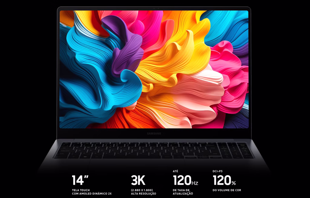 tela galaxy book4 pro vale a pena