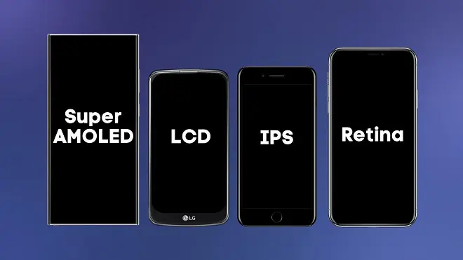 Principais tipos de tela de smartphones. Tela super amoled