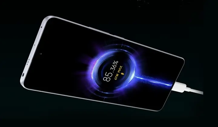 Carregamento da Bateria do smartphone Xiaomi 