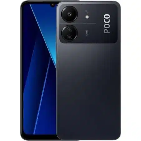 Smartphone POCO C65 cor preto.