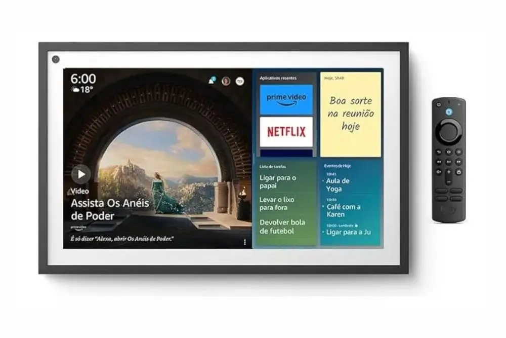 Assistente virtual Echo Show 15