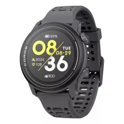 Smartwatch Coros PACE 3 cor preto em um fundo branco. Smartwatch para Natação com GPS