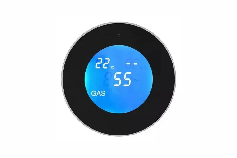 Detector Sensor Gás GLP Cozinha Temperatura Inteligente Wifi-Tuya - sensores inteligentes