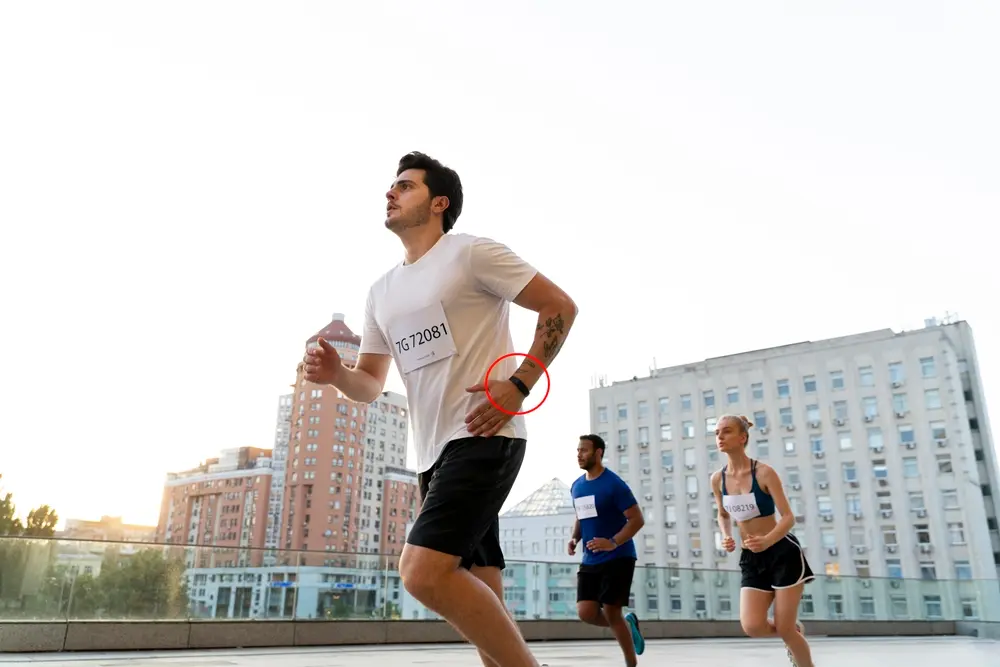 Pessoas correndo ao ar livre - Smartwatch para Corrida com GPS