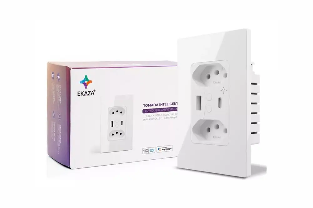 Tomada Inteligente Wifi Alexa – Ekaza
