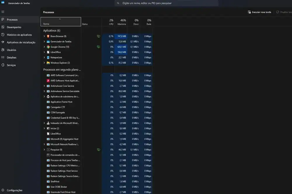 Gerenciador de tarefas - Como Desativar Programas que Iniciam com o Windows. 