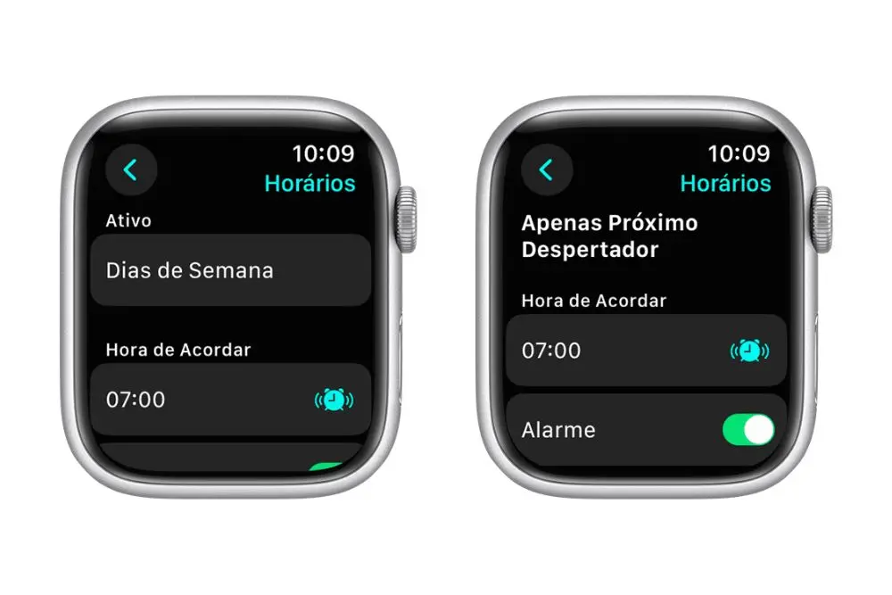 Apple Watch mostrando tela de monitoramento do sono - Como Dormir Melhor com o Apple Watch