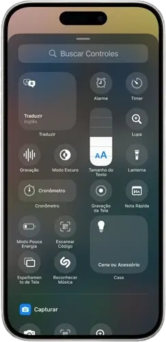 Opções da tela de bloqueio do iOS 18