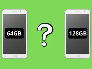 64GB ou 128GB no celular
