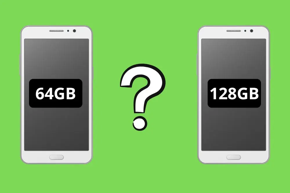 64GB ou 128GB no celular
