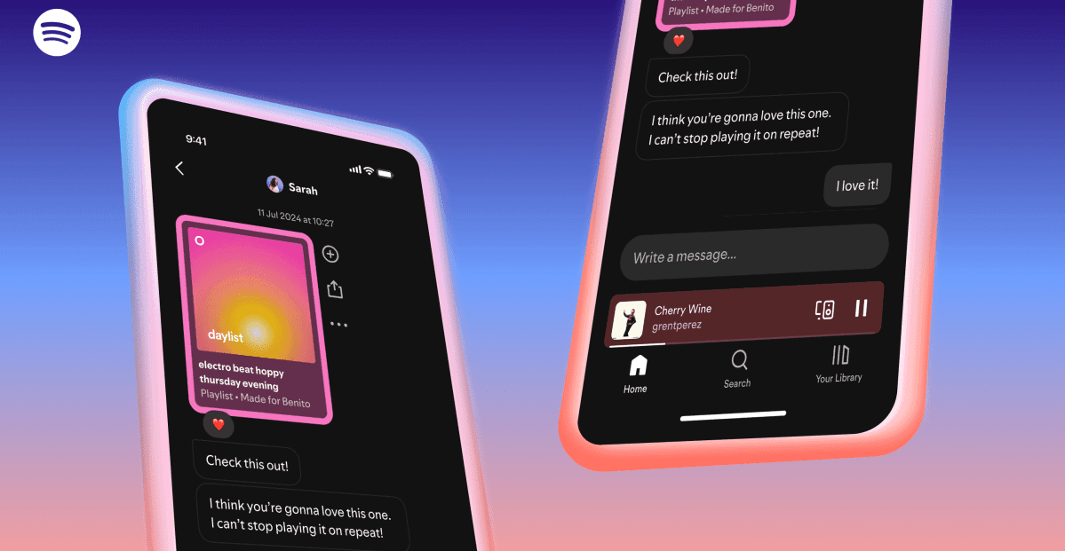 Spotify vai ganhar mensagens diretas