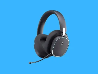 Headset Gamer custo-benefício em um fundo azul.