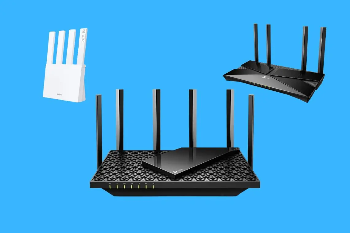 Melhores roteadores Wi-Fi de longo alcance.