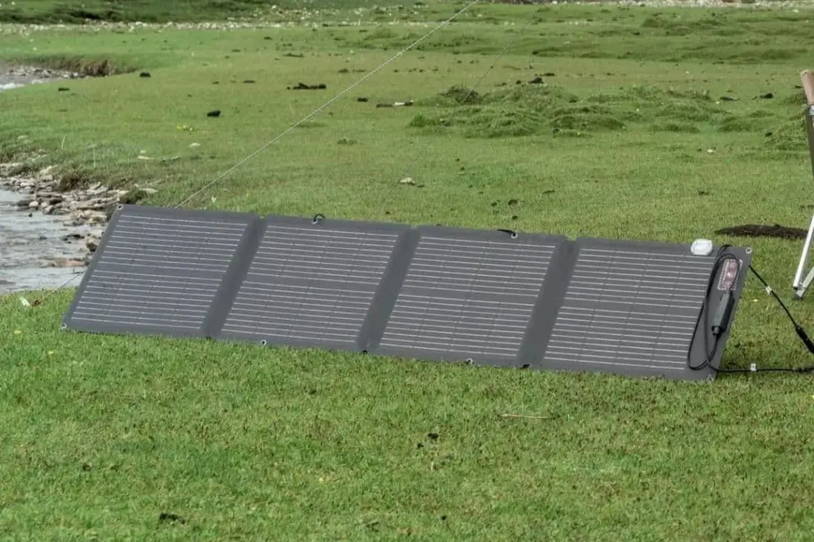 painel solar EF ECOFLOW 110w é bom