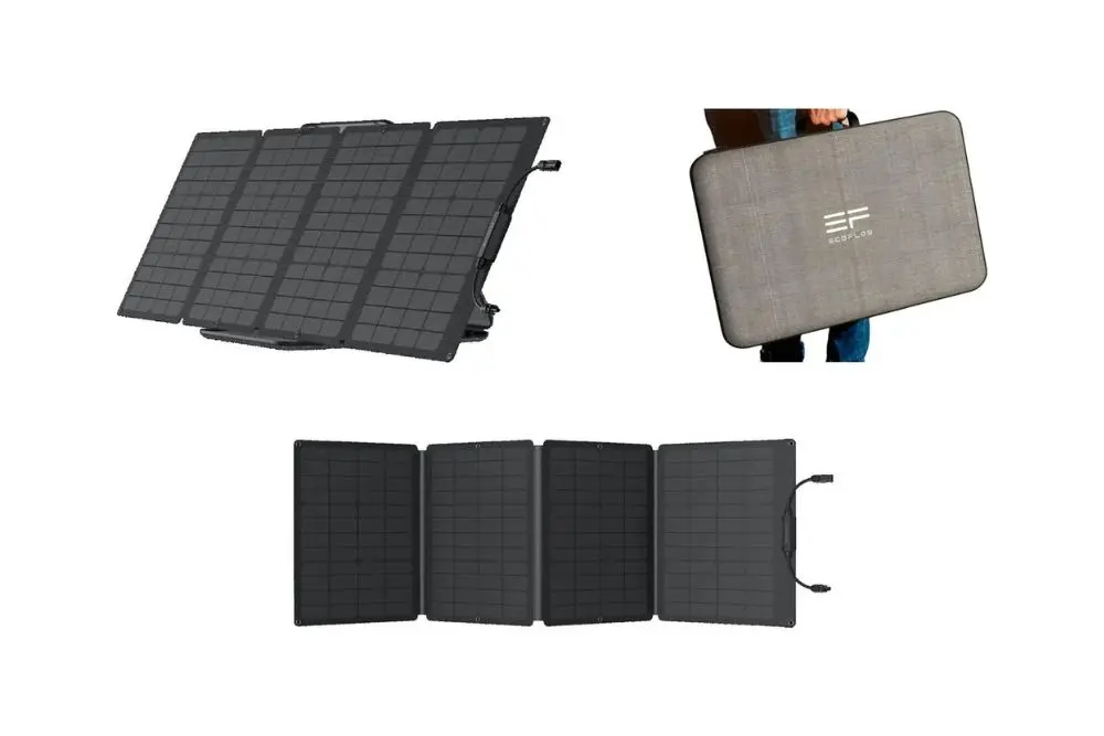 painel solar EF ECOFLOW 110w é bom