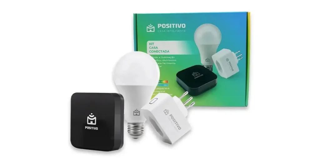 Kit Casa Conectada Lite Positivo Casa Inteligente é bom?