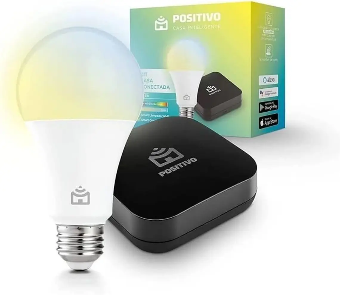 Kit Casa Conectada Lite Positivo Casa Inteligente é bom?