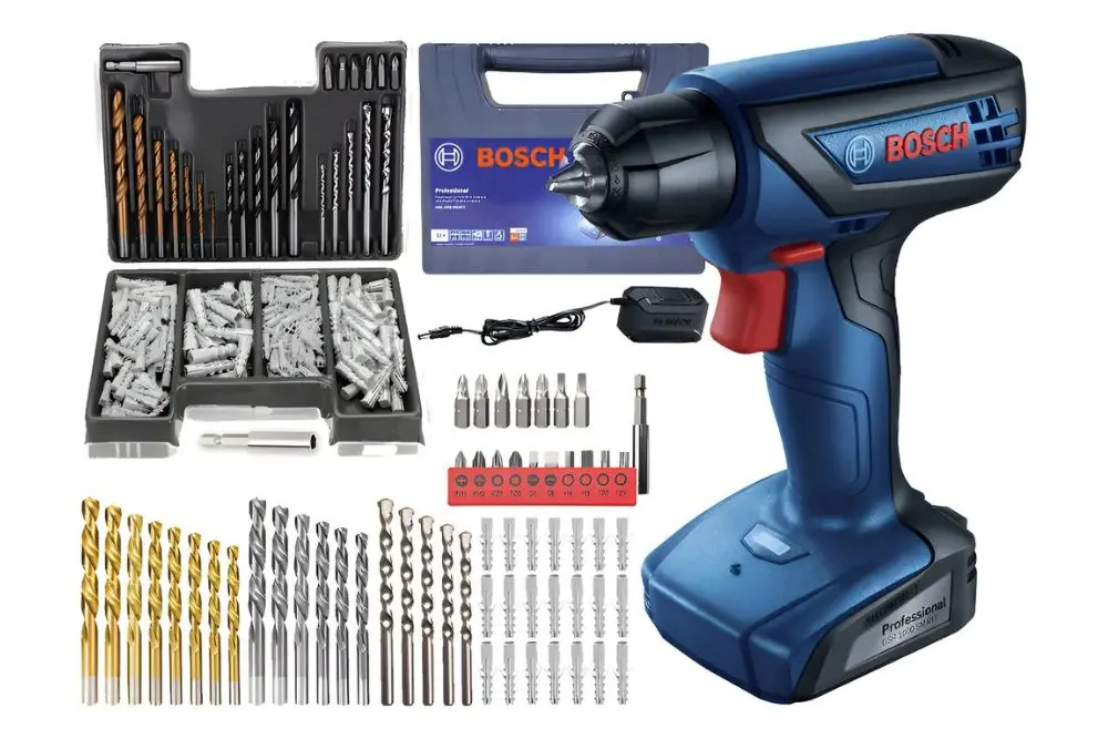 Melhor Furadeira e Parafusadeira sem Fio Furadeira e parafusadeira sem fio bosh gsr 1000