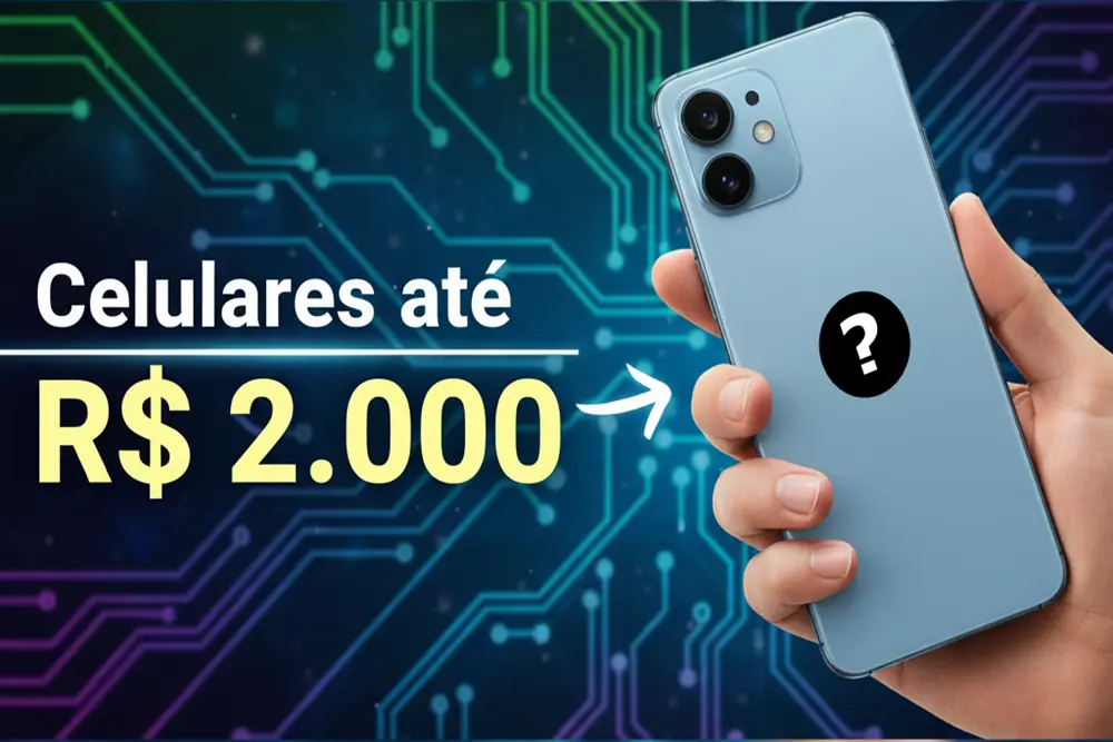 Melhor Celular Até 2000 Reais - TOP 5 2025