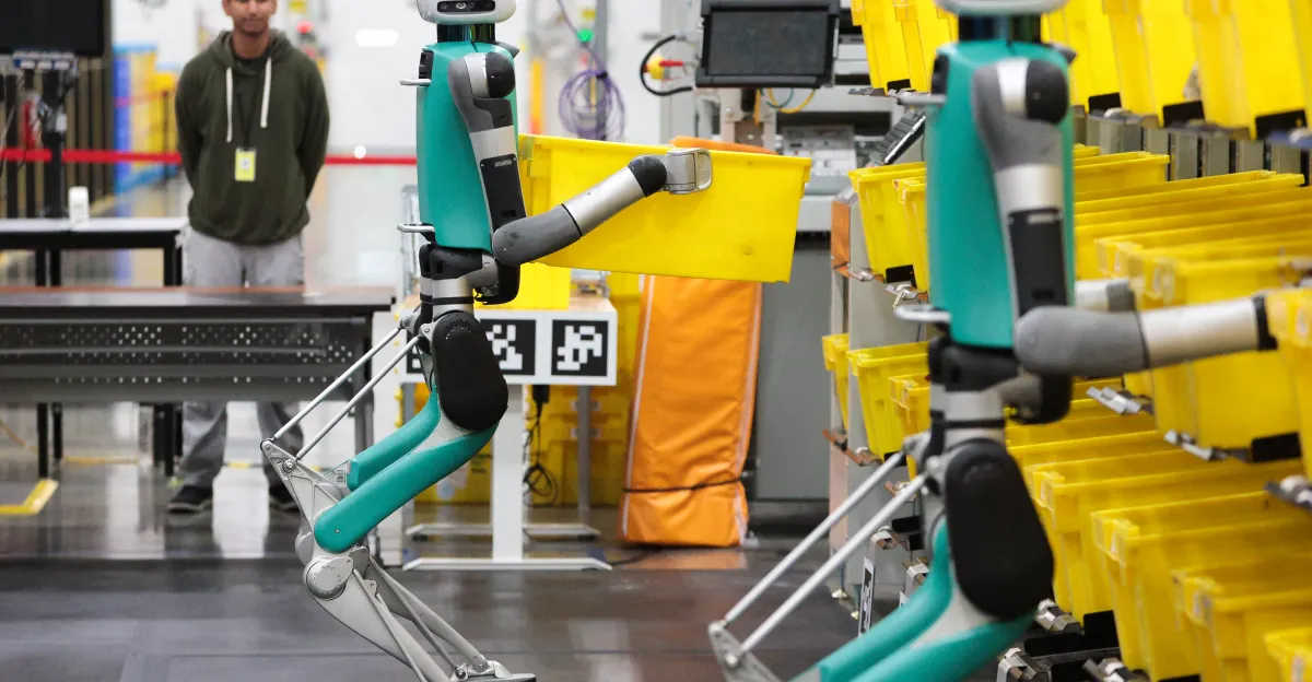 Amazon pode substituir 600 mil empregos por robôs