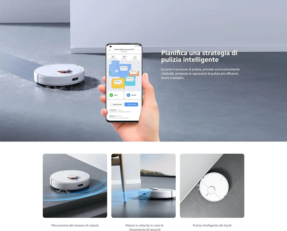 Robo Aspirador Robot Vacuum x10 e 2