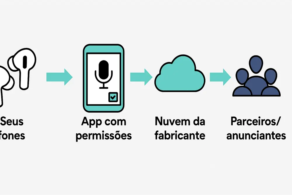 Seu Fone de Ouvido Está Te Espionando