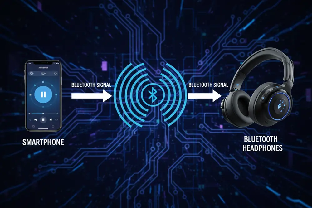 Fone de Ouvido Bluetooth