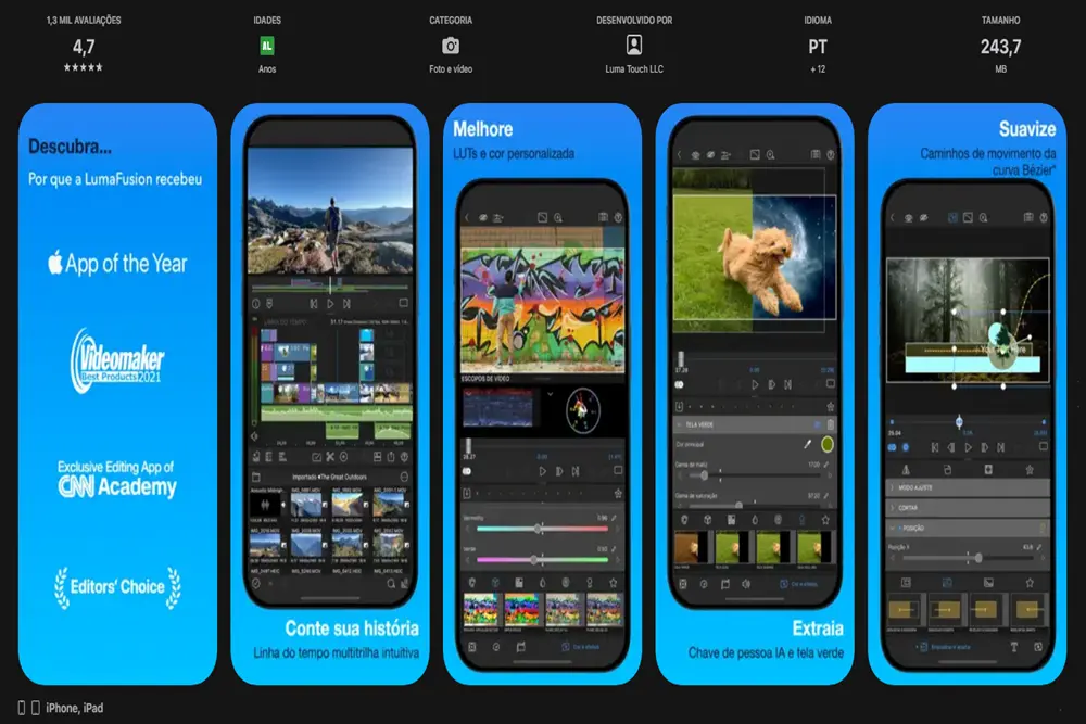Aplicativos para iPad