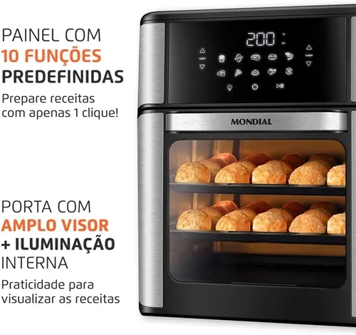 Air Fryer Oven Mondial de 12 litros