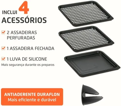 Air Fryer Oven Mondial de 12 litros