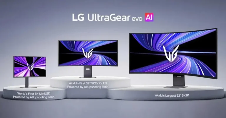 Monitores UltraGear evo com 5K
