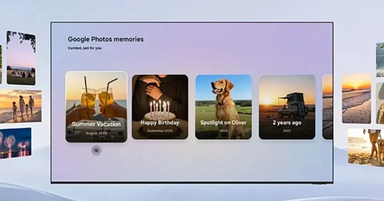 Google Fotos Chegará às TVs Samsung em 2026 com IA