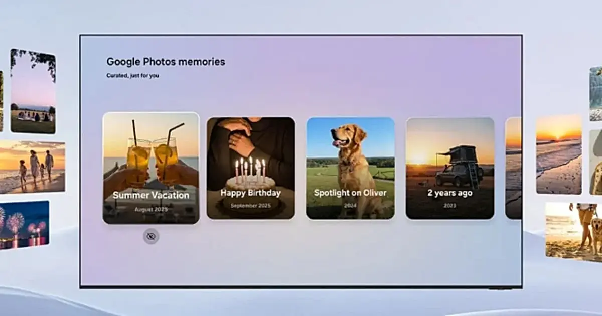 Google Fotos Chegará às TVs Samsung em 2026 com IA