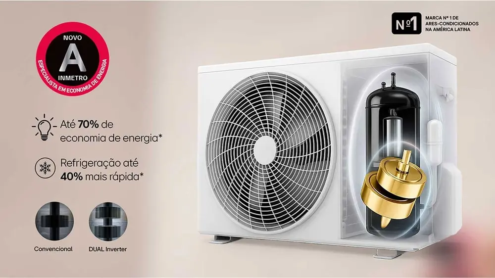 Ar Condicionado Lg Dual Inverter Voice