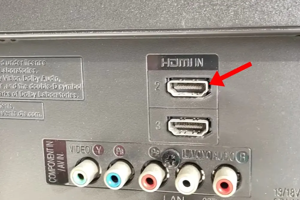 entrada HDMI