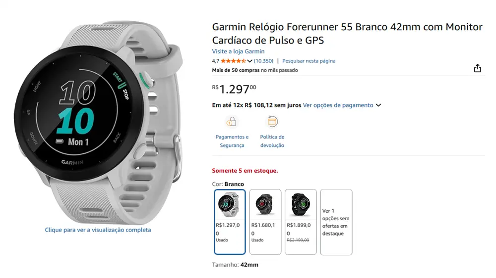 Garmin Forerunner 55