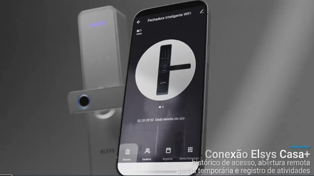 Fechadura Digital Elsys DE4000B é Boa