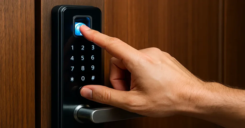 Melhor Fechadura Digital de Embutir com Biometria