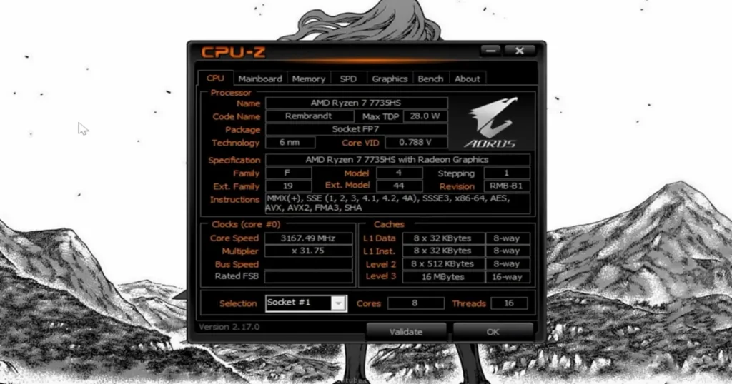 Lenovo IdeaPad Slim 3 Ryzen 7 7735HS