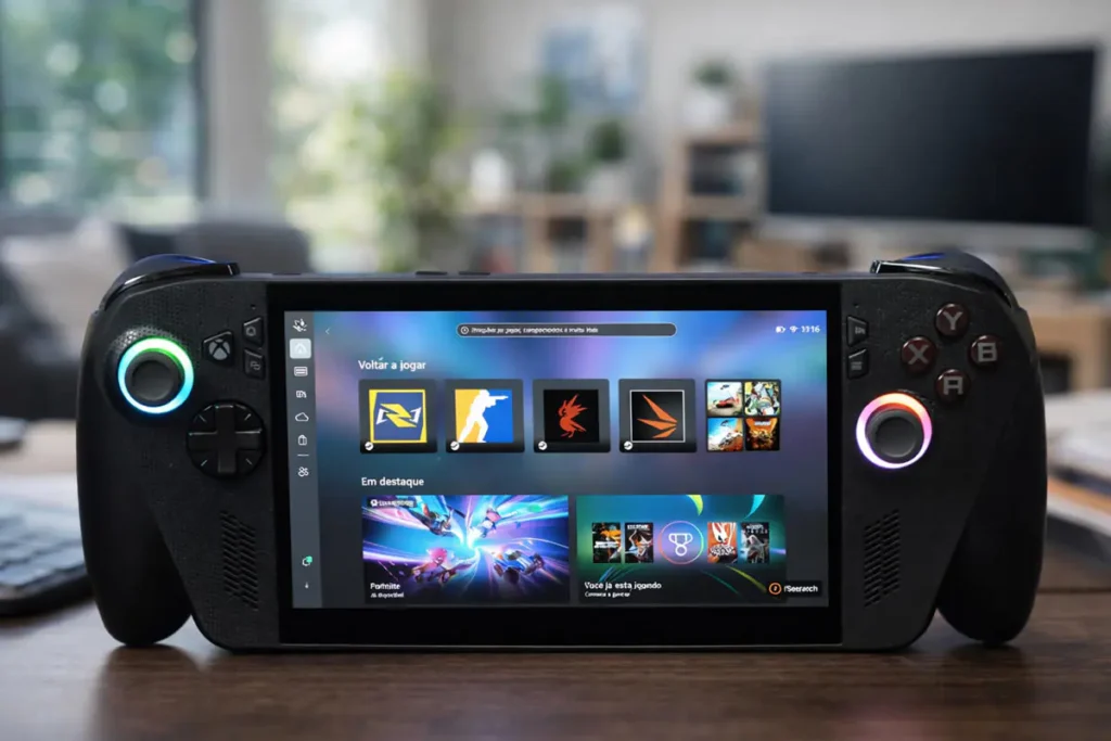 Melhor Gadget de Entretenimento — ASUS ROG Xbox Ally X