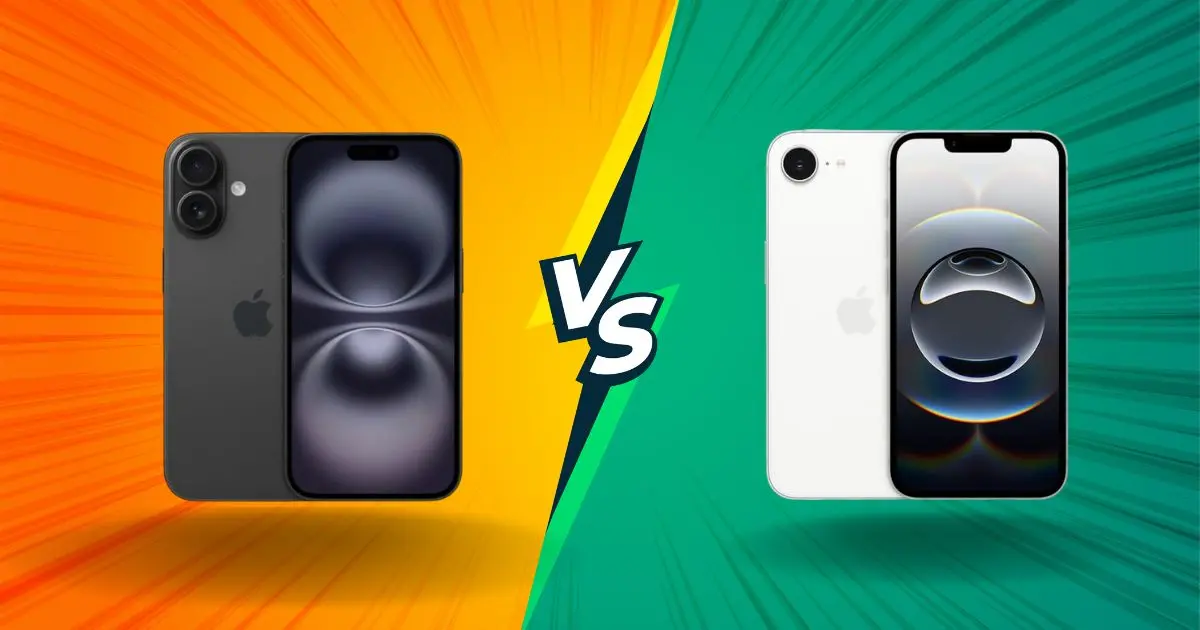 iphone 16 vs iphone 16e