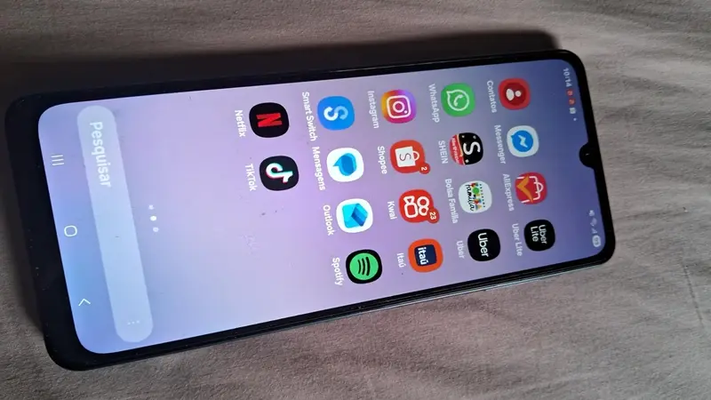 tela do Celular Samsung Galaxy A07