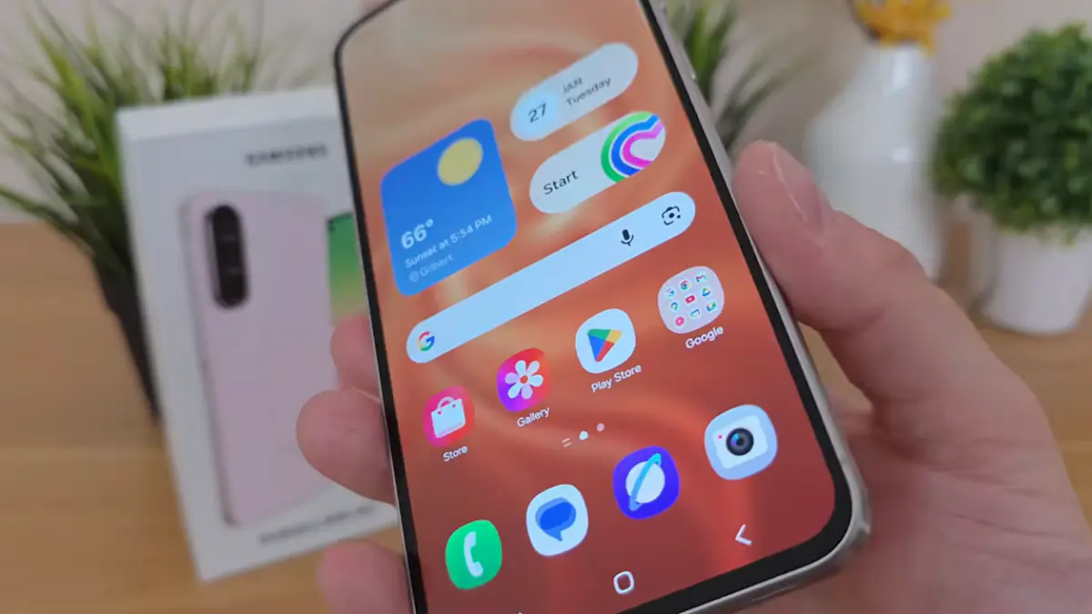 Samsung Galaxy A56 5G tela amoled de 120hz