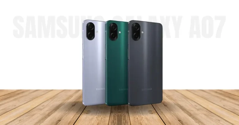 Celular Samsung Galaxy A07 128GB, 4GB, Câm. 50MP, Tela 6.7"