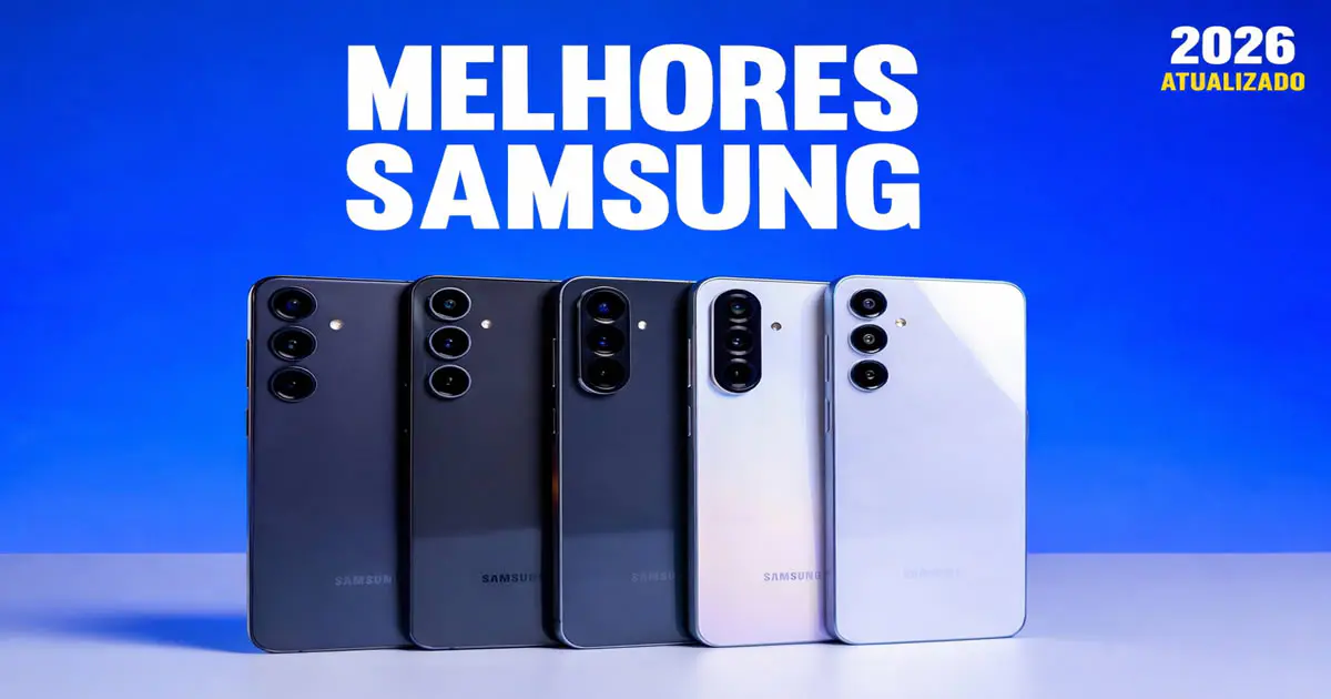 Melhor Celular Samsung até 2000 pra comprar em 2026