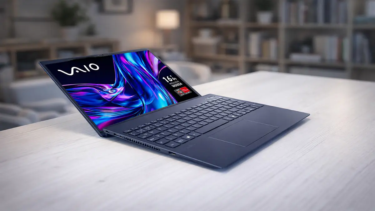 Notebook Vaio FE16 AMD Ryzen é bom