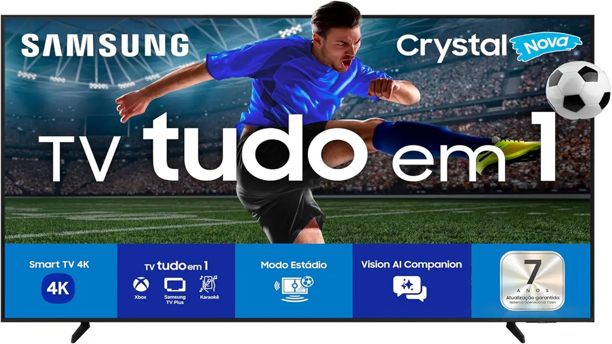 Samsung U8100F Crystal 75" UHD 4K é Boa
