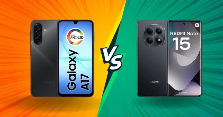 Galaxy A17 vs Redmi Note 15