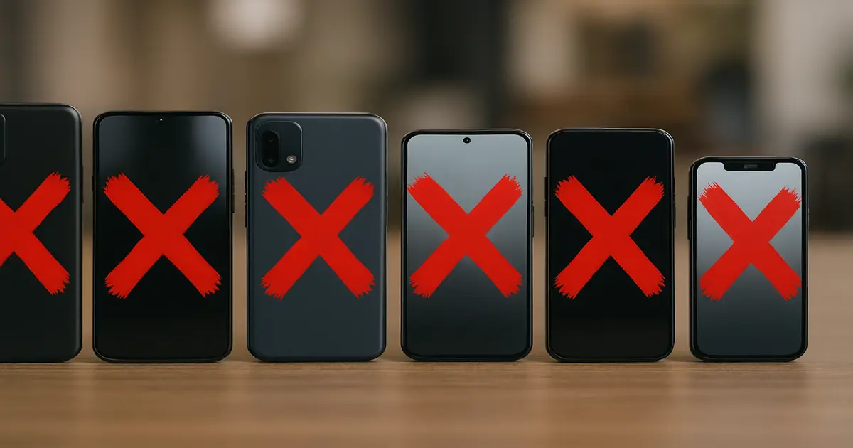 Piores Celulares para Comprar em 2026
